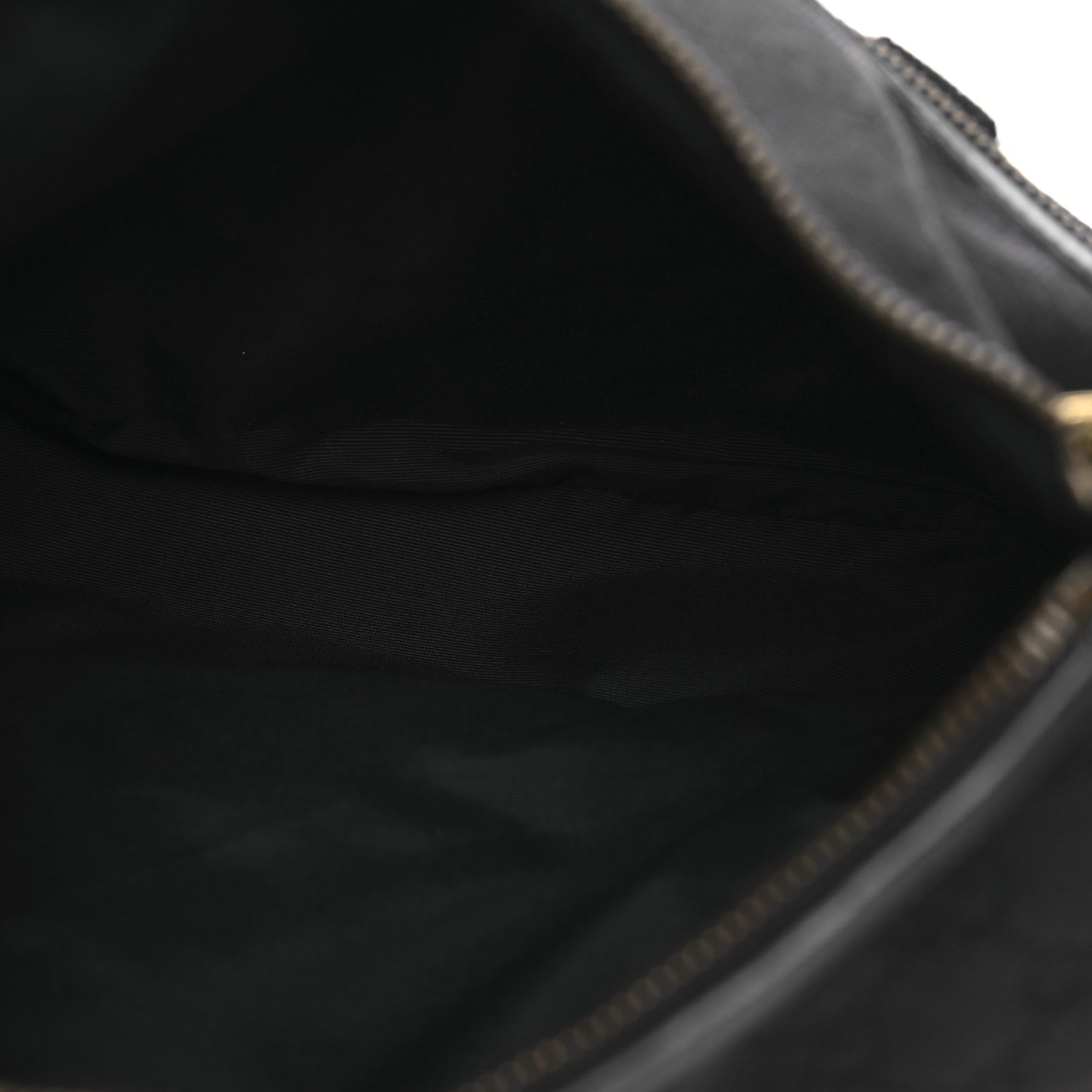 Monogram Double Pocket Messenger Bag Black