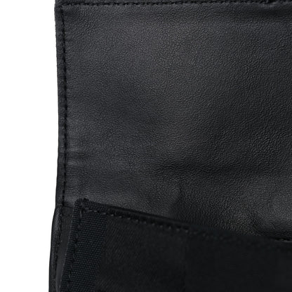 Fendi Recycled Nylon Vitello Grace Light Pequin Baguette Belt Pouch Black 10 of 11