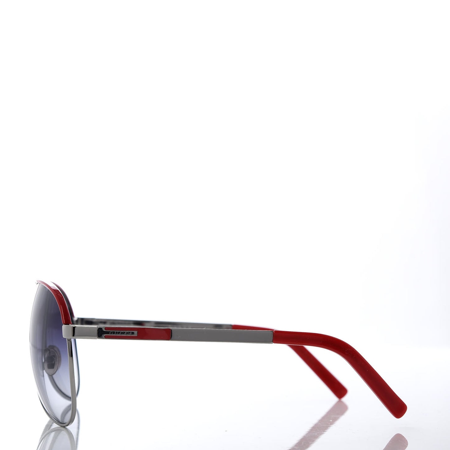 Aviator Sunglasses GG 1827/S Red Silver