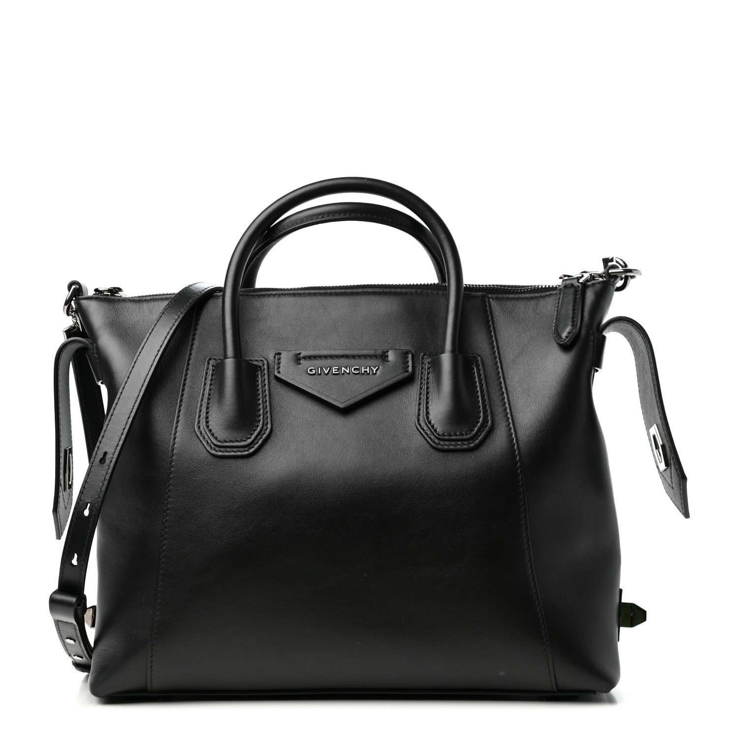 Givenchy Smooth Calfskin Small Soft Antigona Black 1 of 9