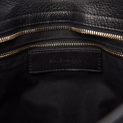 Balenciaga Chevre Gold Metallic Edge Hardware City Black 9 of 13
