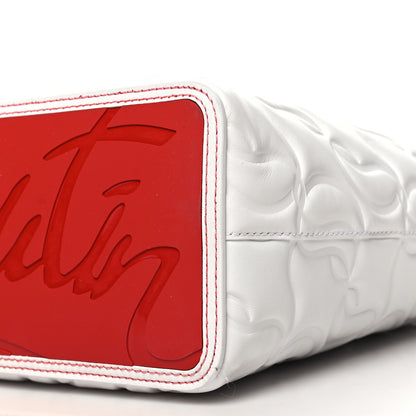 Christian Louboutin Nappa Embossed Small East West Cabata Tote White 11 of 12