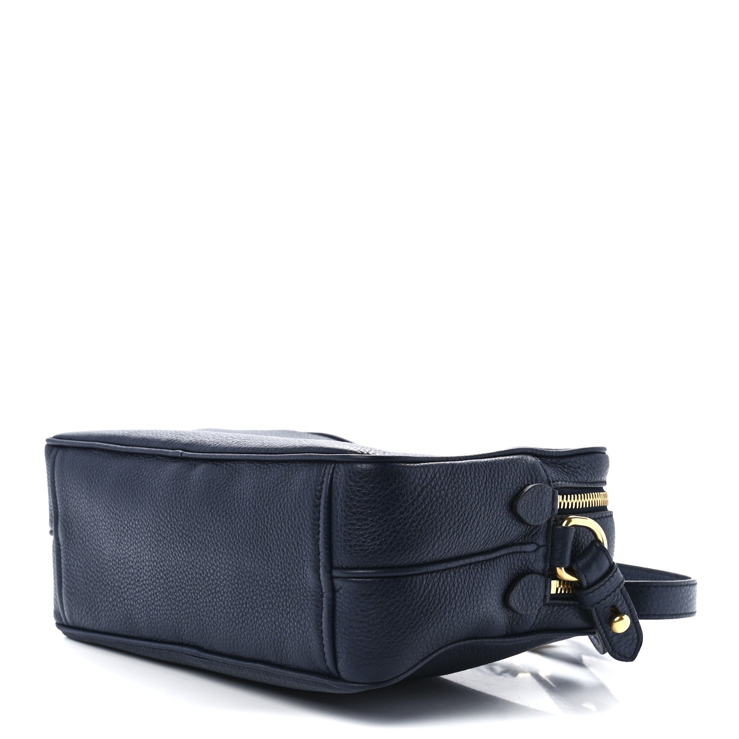 Prada Vitello Phenix Camera Bag Baltico 9 of 11