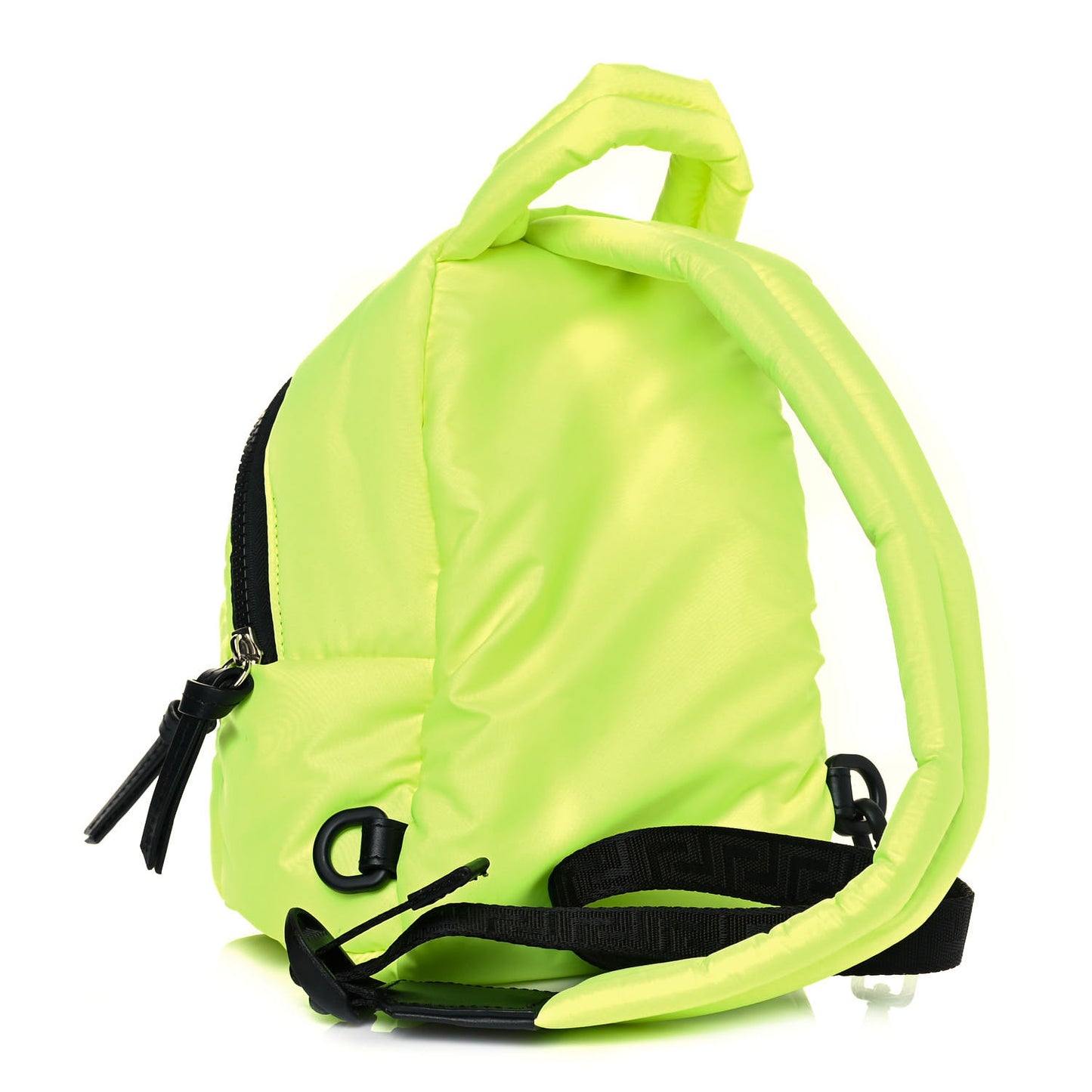 Nylon Logo Backpack Yellow