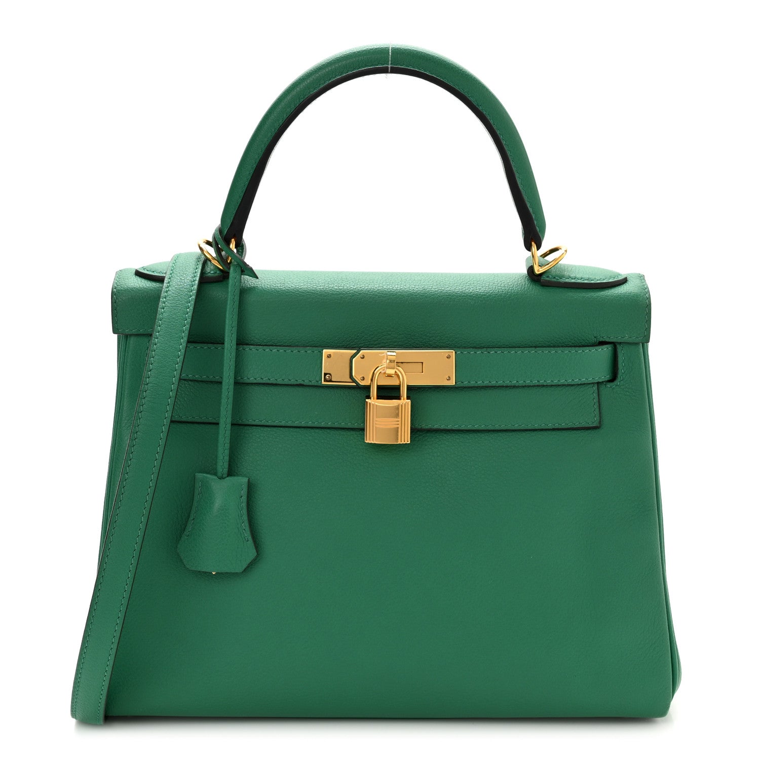 Hermes Evercolor Kelly Retourne 28 Vert Vertigo 1 of 15