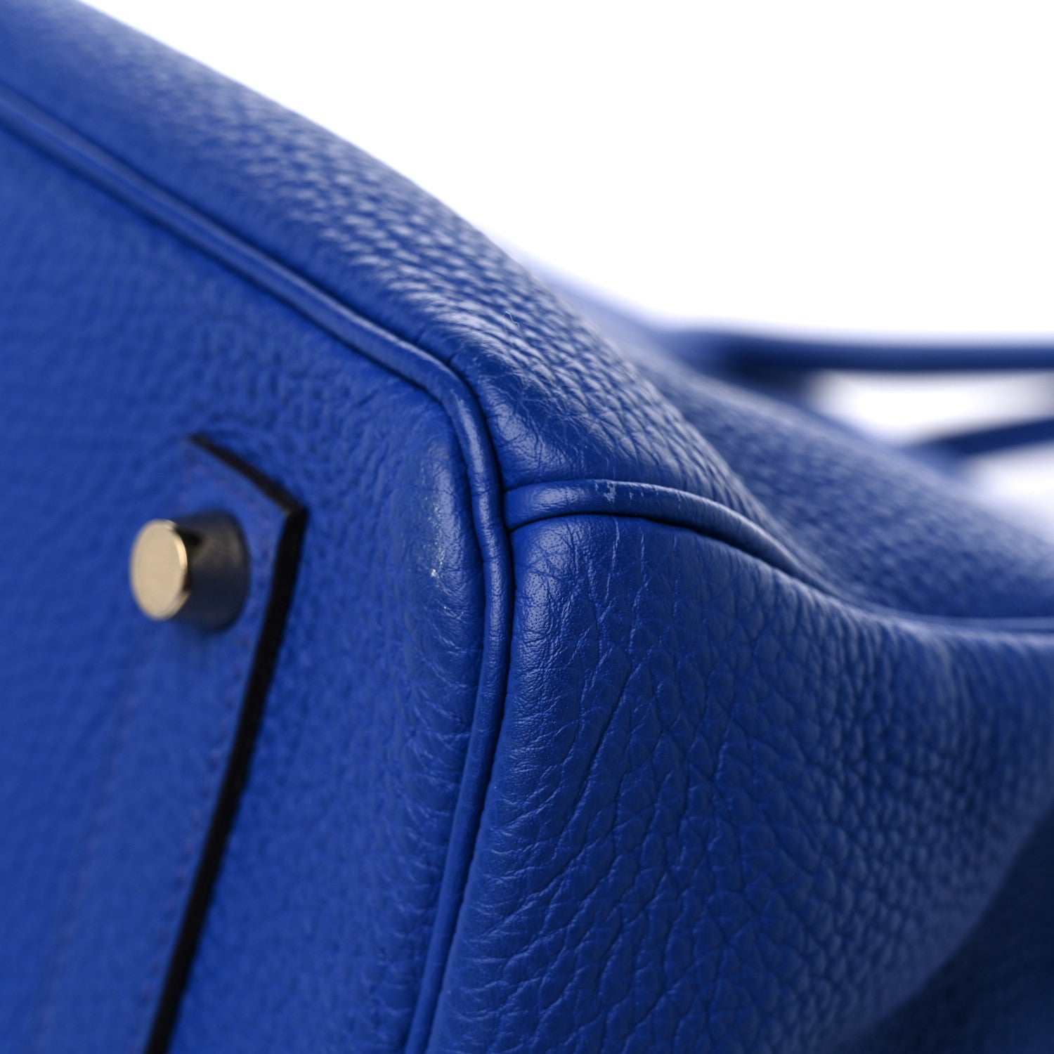 Hermes Togo Birkin 35 Bleu Electrique 11 of 15