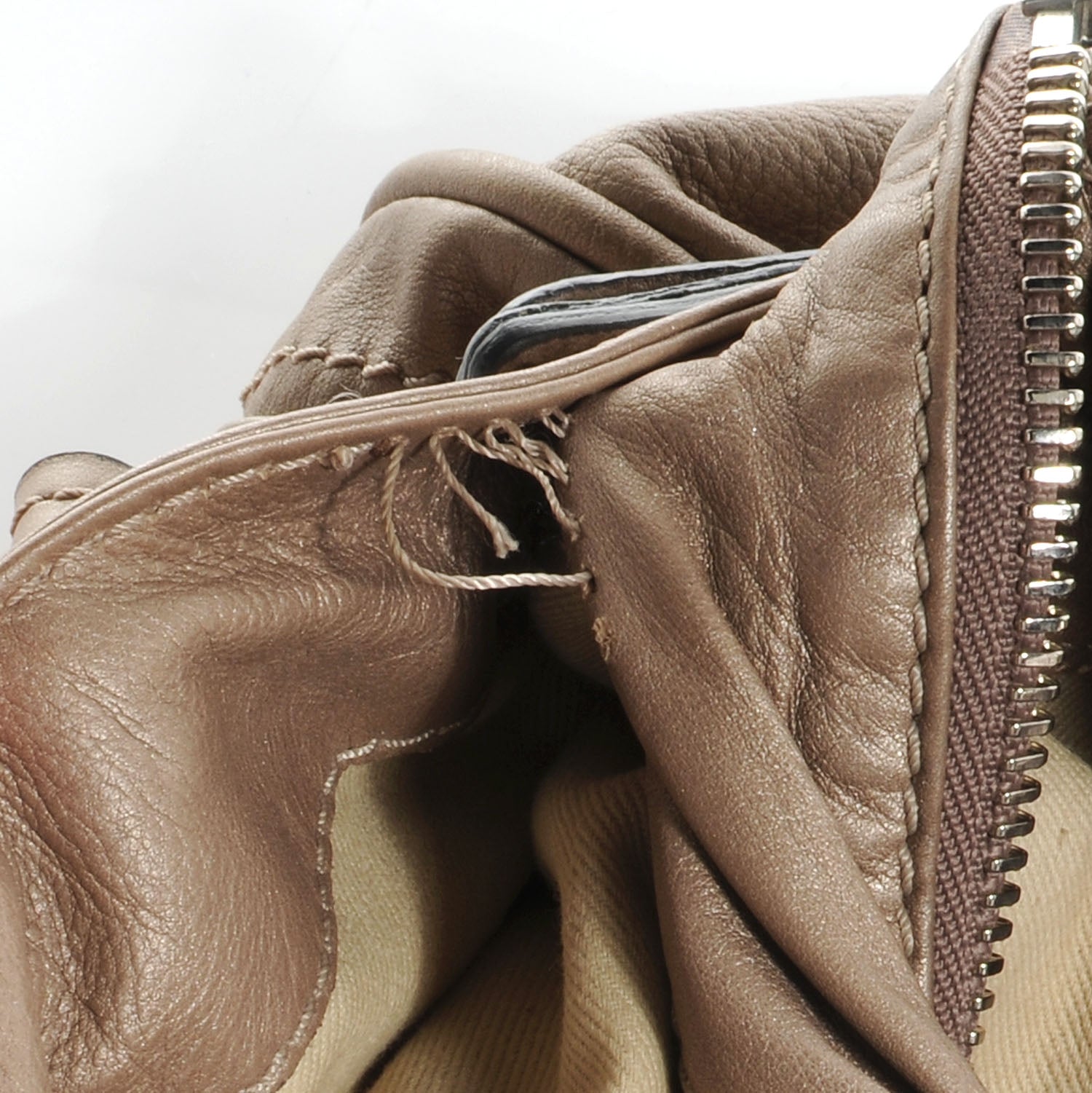 Chloe Leather Medium Paddington Metallic 9 of 10