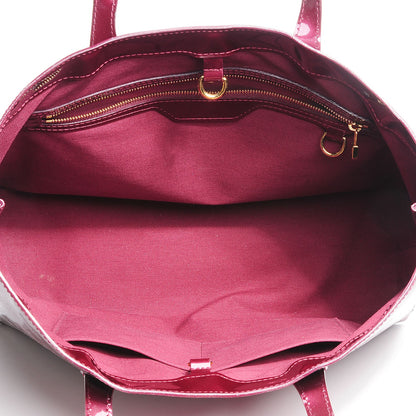 Louis Vuitton Vernis Wilshire MM Rouge Fauviste 7 of 7
