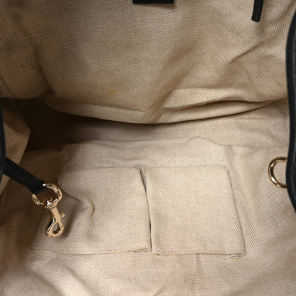 Gucci Pebbled Calfskin Medium Soho Shoulder Bag Black 4 of 9