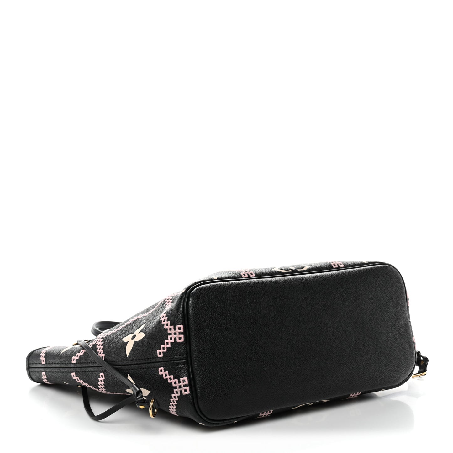 Empreinte Monogram Giant Broderies Neverfull MM Black