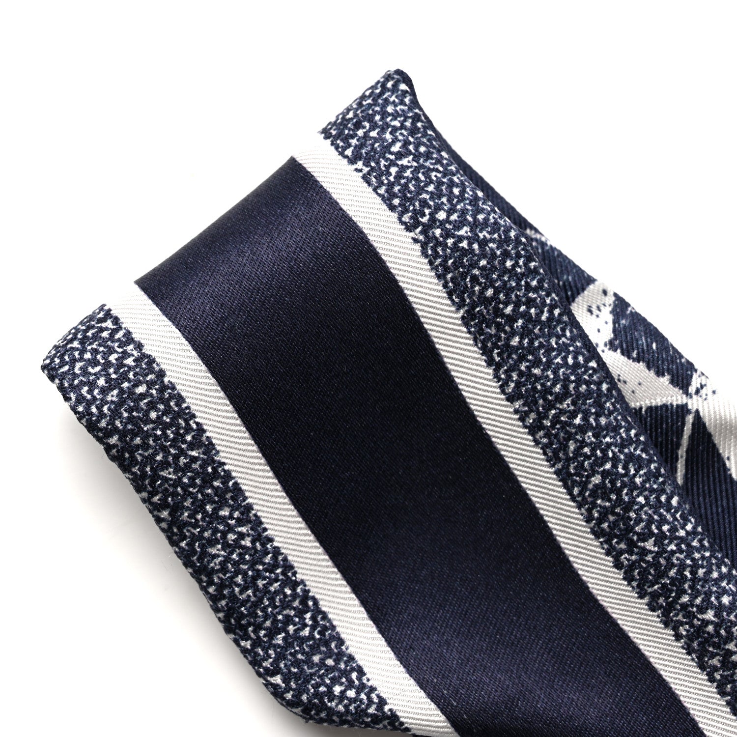 CHRISTIAN DIOR シルクバンダナ Christian Dior Houndstooth Printed Silk Mitzah Scarf | Yoogi's Closet