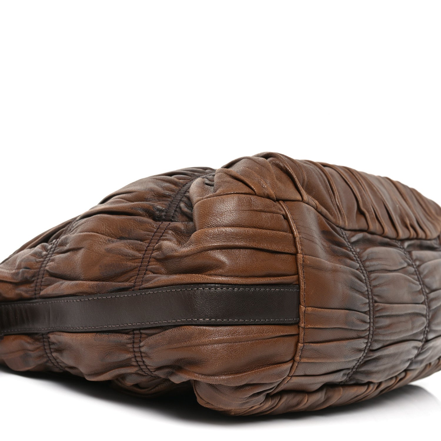 Prada Nappa Gaufre Antik Hobo Noce 8 of 9