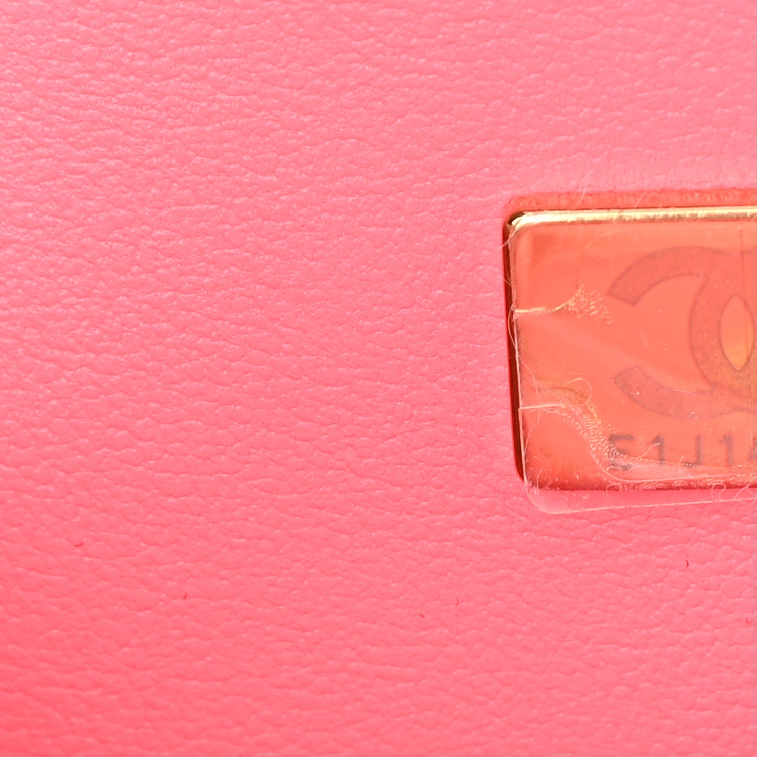 Chanel Lambskin Quilted CC In Love Heart Bag Pink 7 of 11