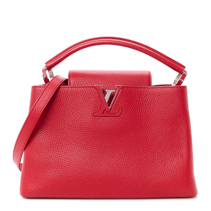 Louis Vuitton Taurillon Capucines PM Rubis 1 of 10