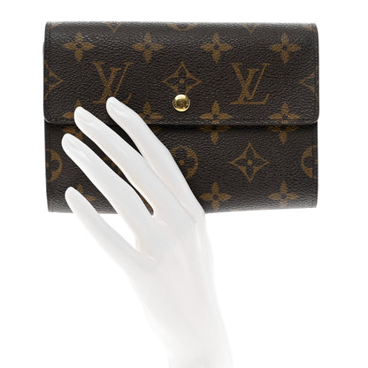 Louis Vuitton Monogram Porte Tresor Etui Papiers Wallet 2 of 8