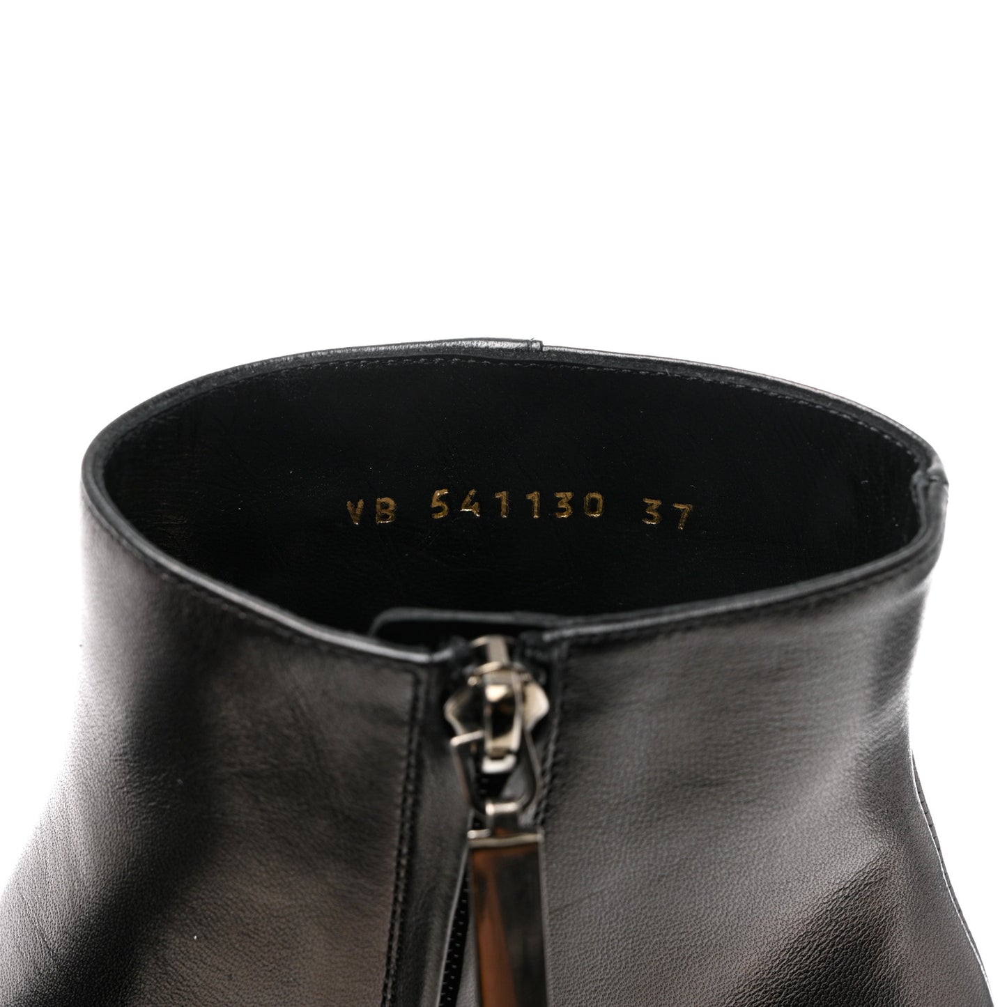 Nappa Loulou Ankle Zip Boot 37 Black
