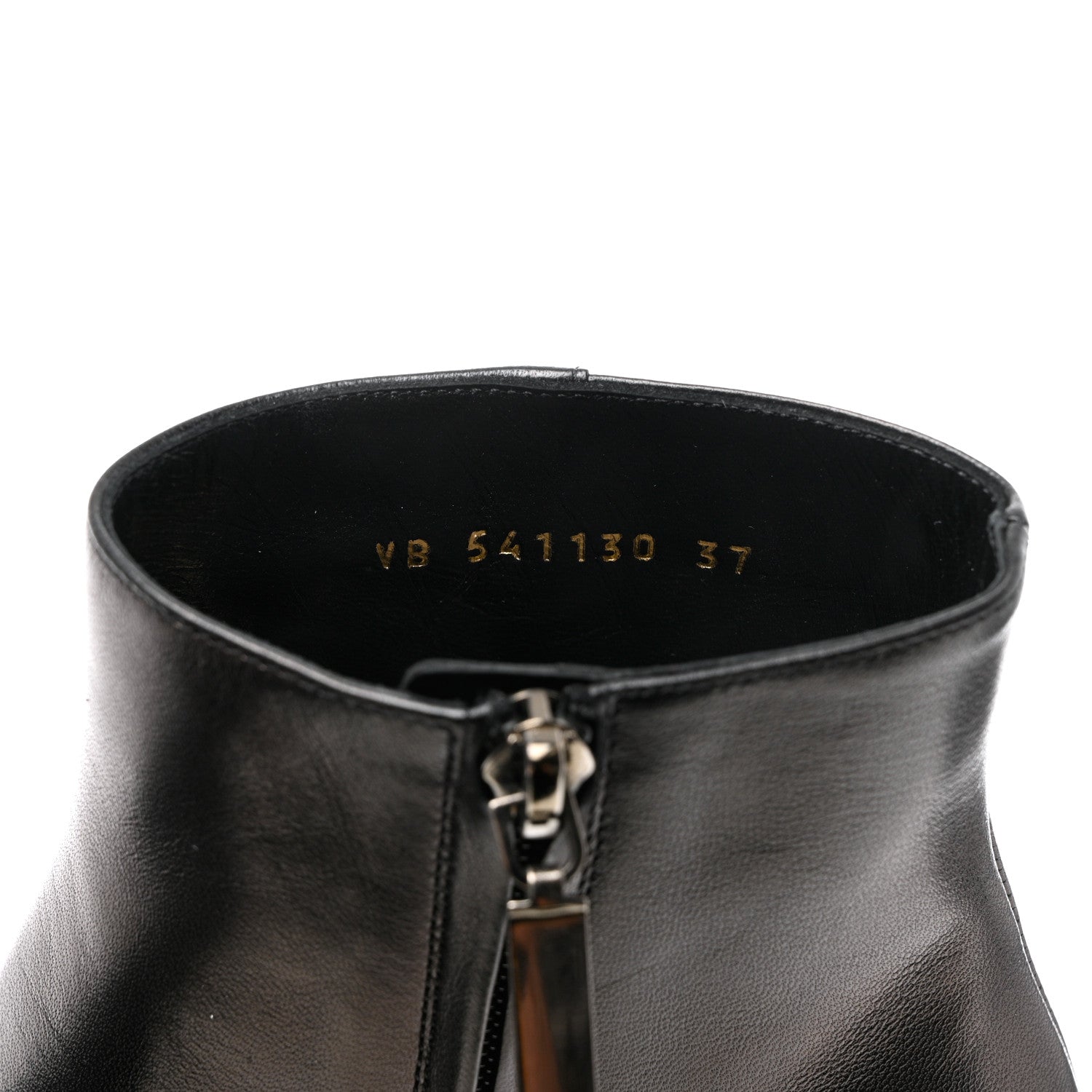 Saint Laurent Nappa Loulou Ankle Zip Boot 37 Black 6 of 10