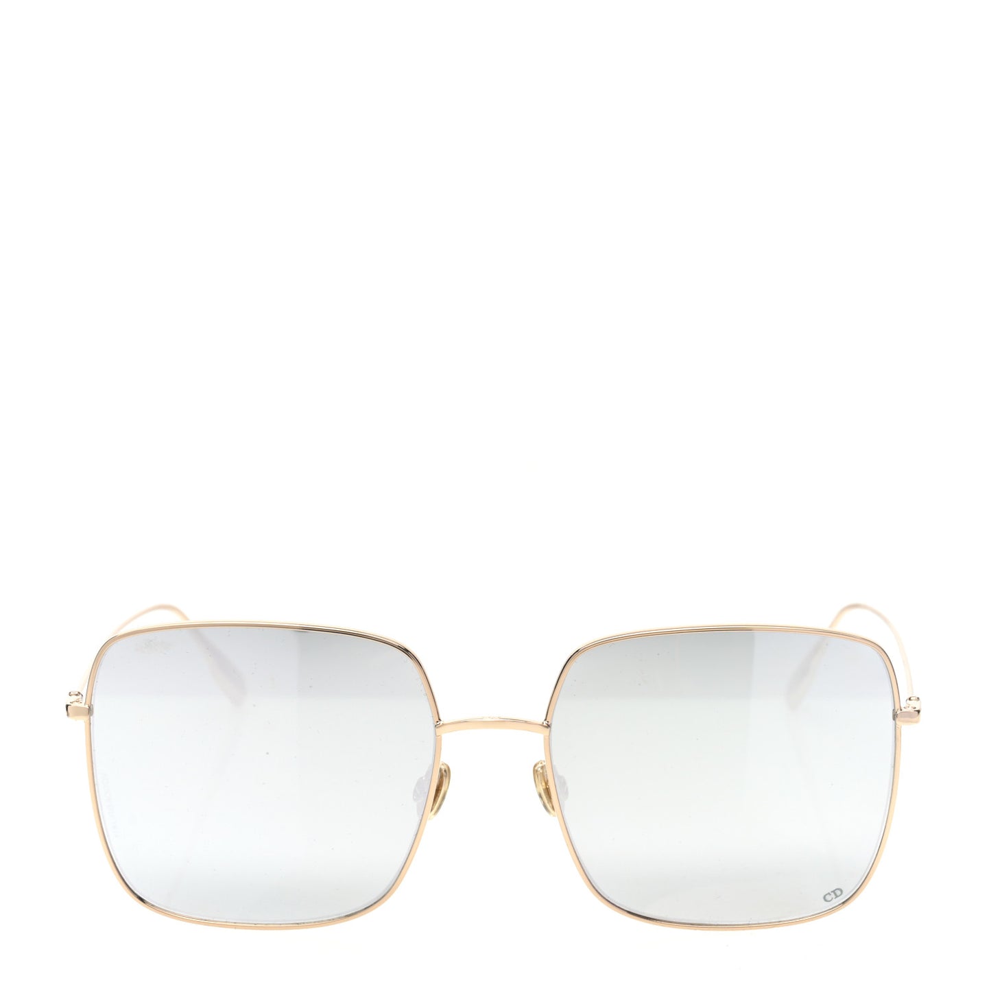 Metal Stellaire 1 Square Sunglasses Gold