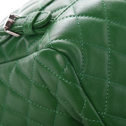 Chanel Lambskin Quilted Small Urban Spirit Backpack Green 10 of 13