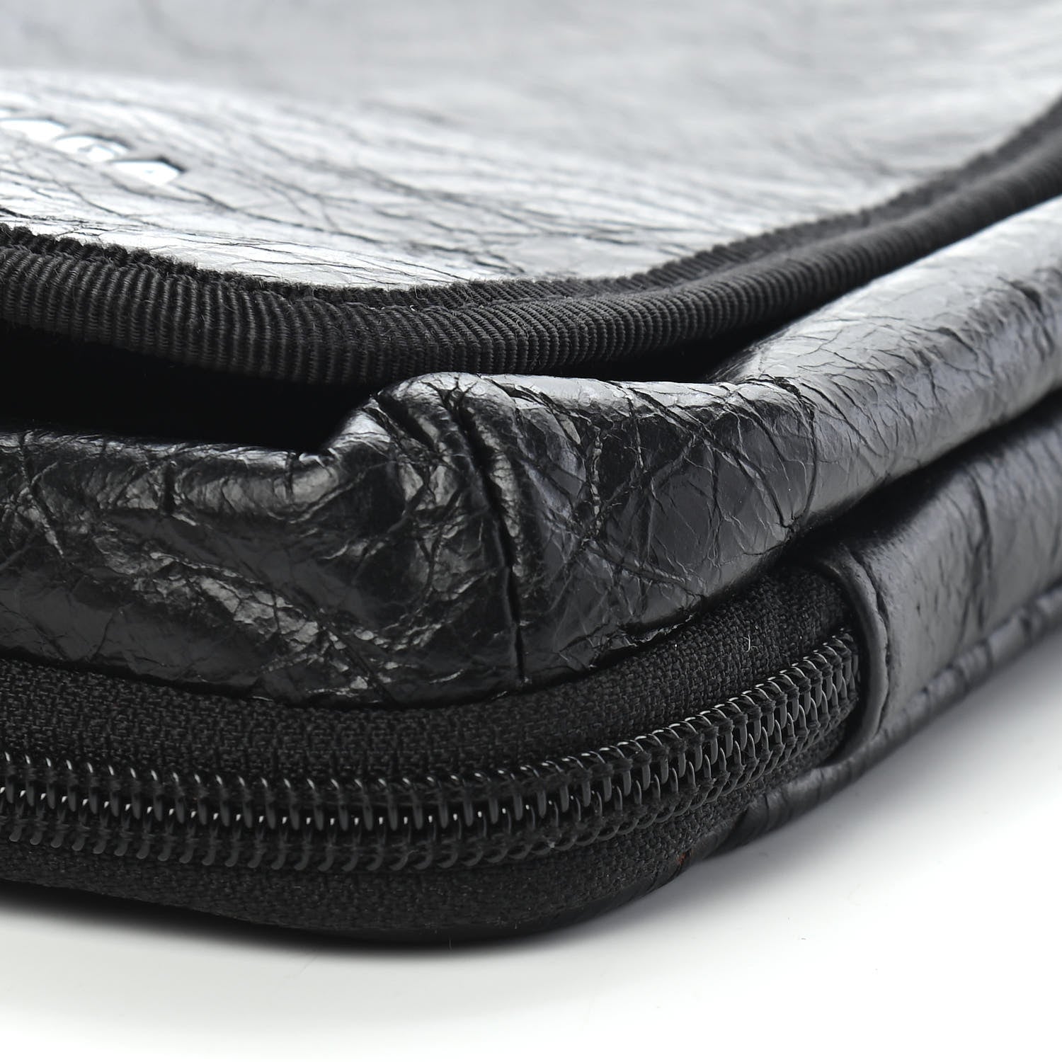 Balenciaga Agneau Explorer Crossbody Pouch Black 8 of 9