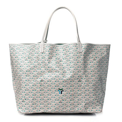 Goyard Goyardine Saint Louis Claire Voie GM White Opaline 3 of 11
