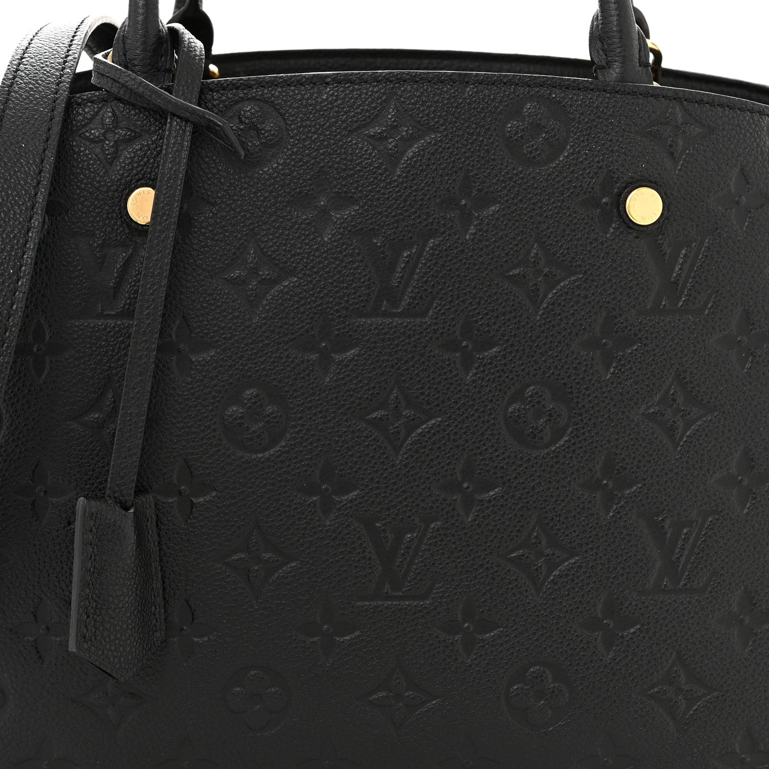Louis Vuitton Empreinte Montaigne MM Black 8 of 10