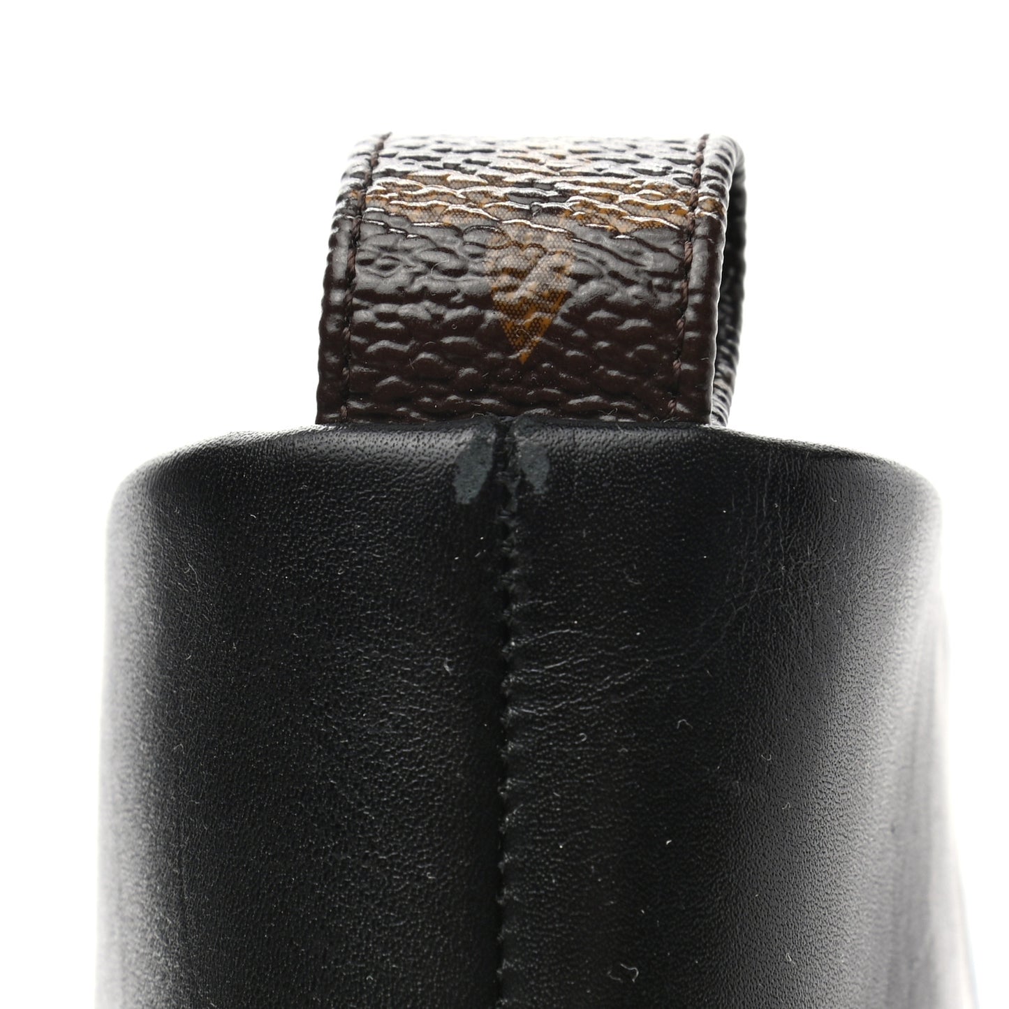 Calfskin Monogram Rhapsody Ankle Boots 38 Black