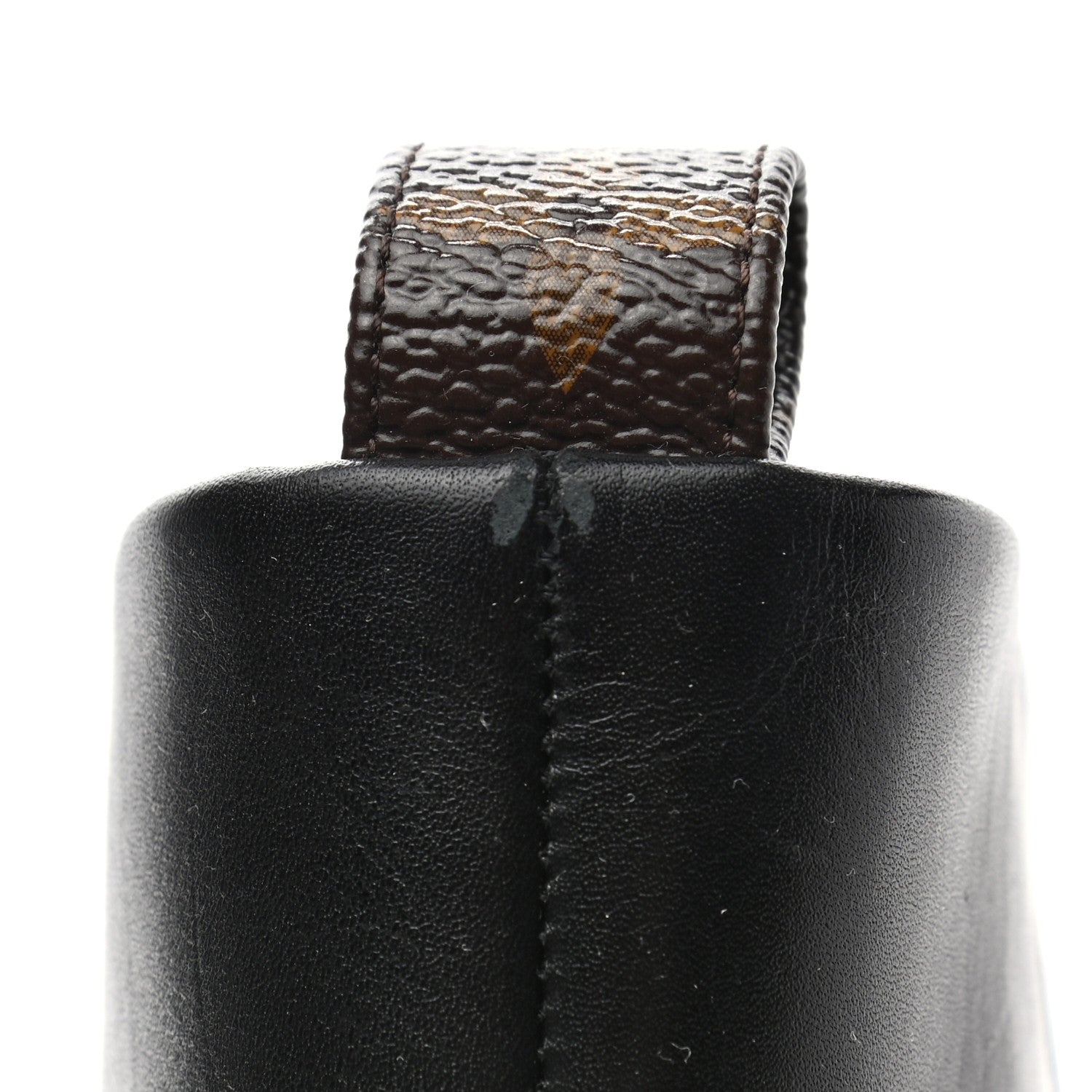Louis Vuitton Calfskin Monogram Rhapsody Ankle Boots 38 Black 9 of 9