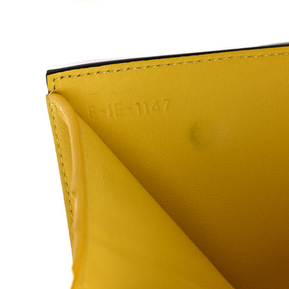 Celine Drummed Calfskin Small Multifunction Folded Wallet Souris 7 of 20