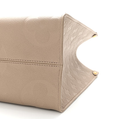 Louis Vuitton Empreinte Monogram Giant Onthego MM Tourterelle 9 of 9