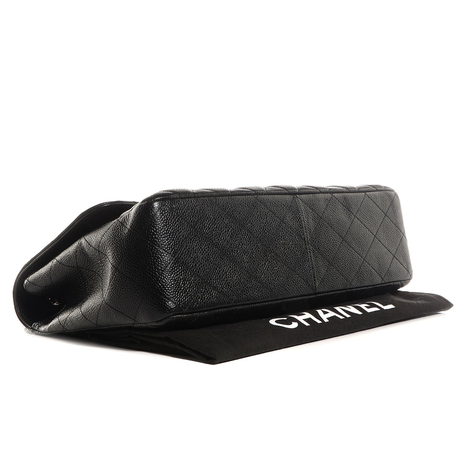 Chanel Caviar Jumbo Single Flap Black 4 of 9