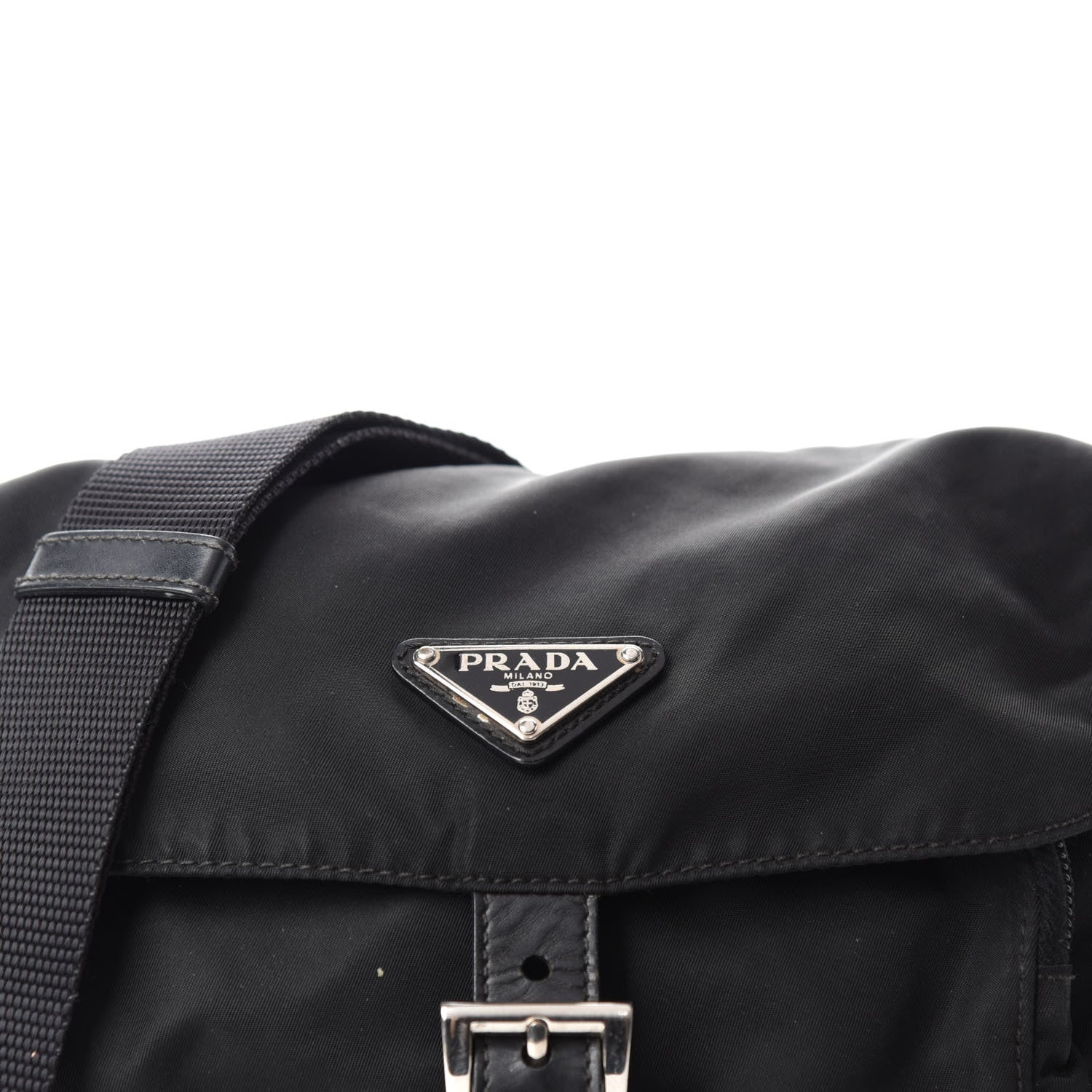 Prada Nylon Vela Messenger Black 10 of 10