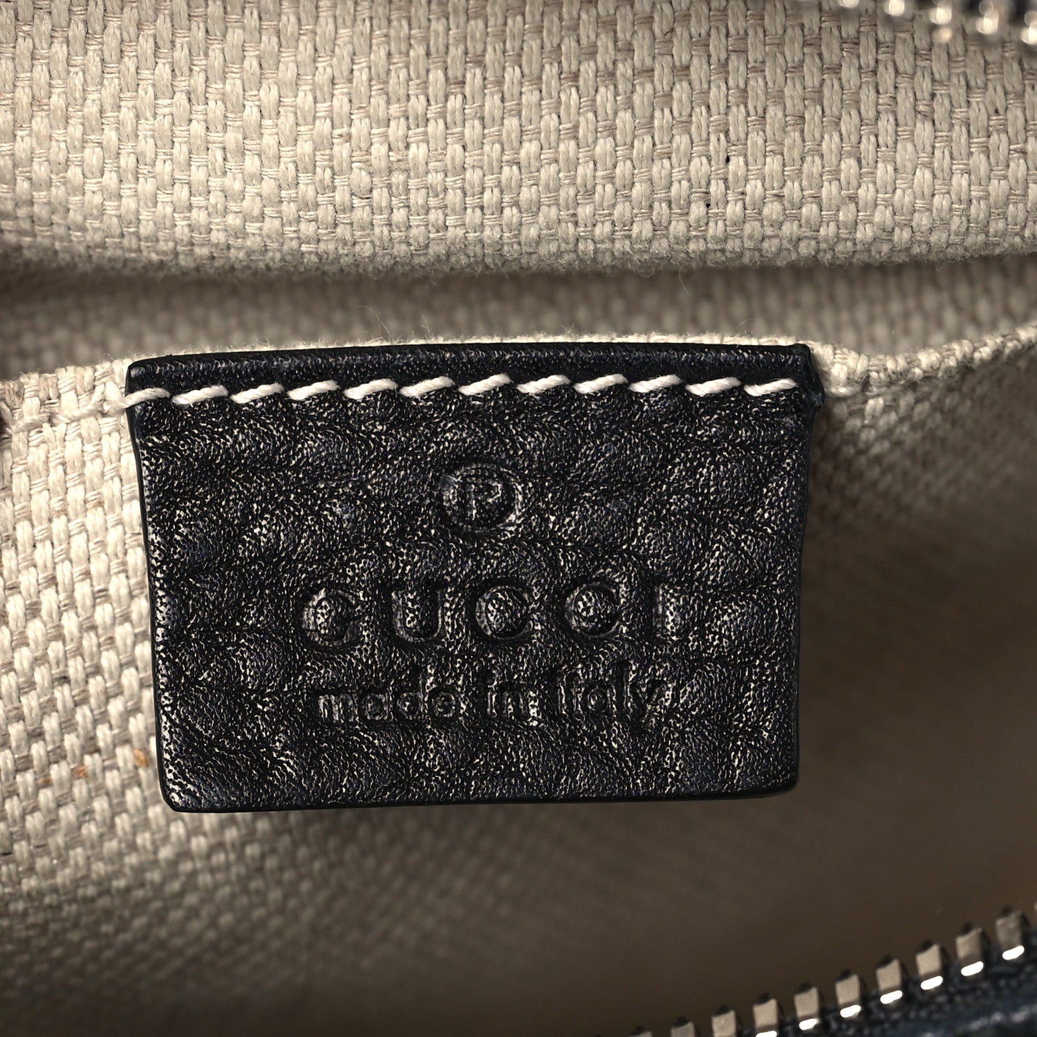 Gucci Pebbled Calfskin Studded Small Soho Disco Bag Black 6 of 10