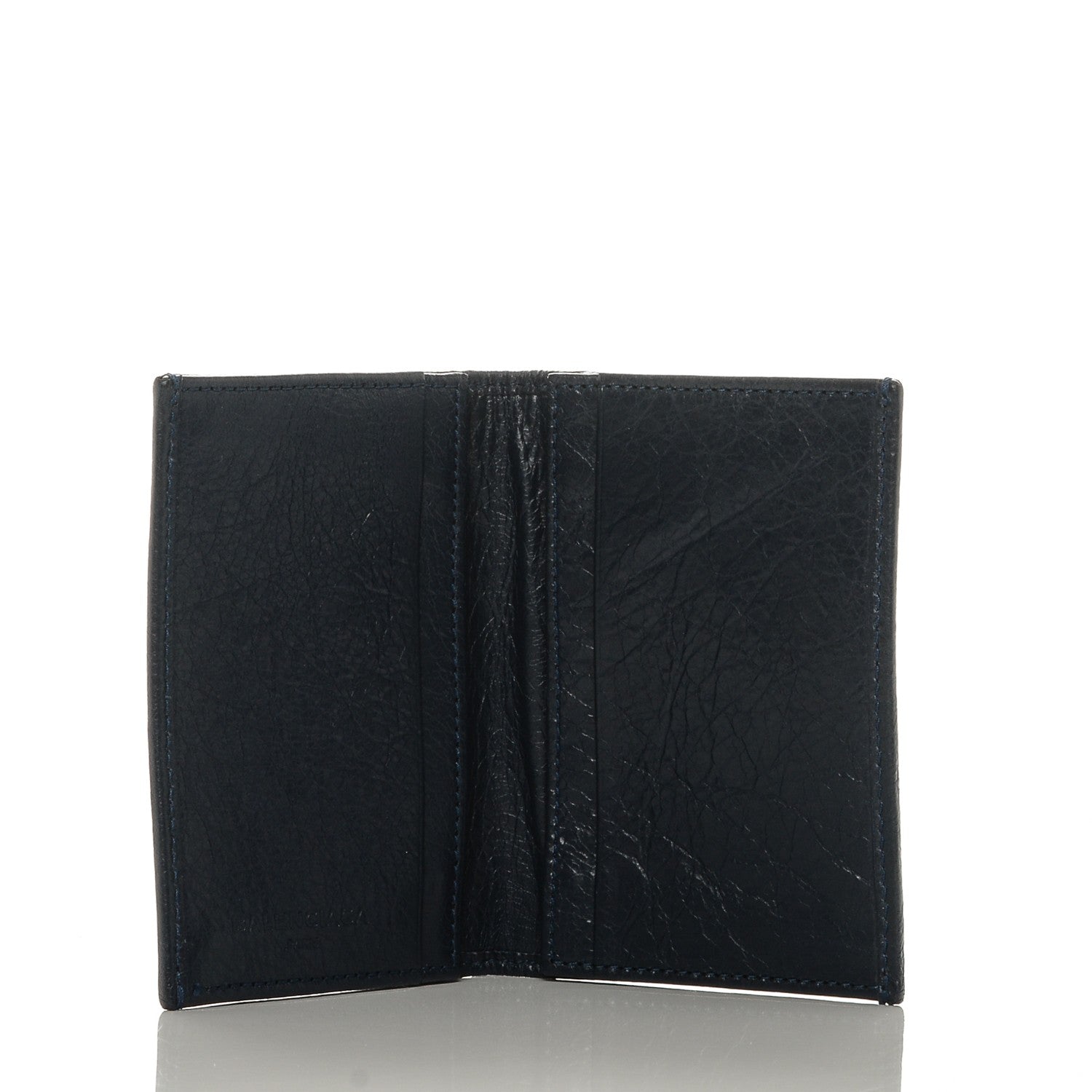 Balenciaga Agneau Giant 12 Gold Hardware Card Case Bleu Obscur 5 of 6