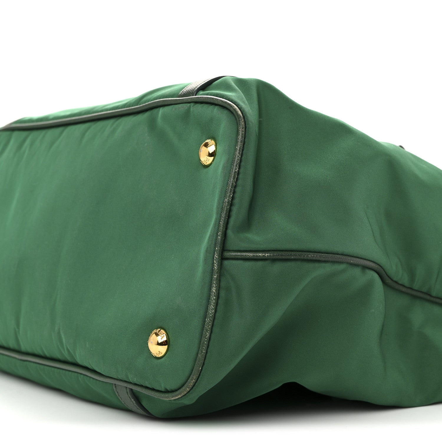 Prada Tessuto Nylon Saffiano Tote Oleandro 10 of 16