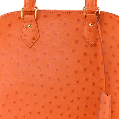 Louis Vuitton Ostrich Alma PM Piment 7 of 9