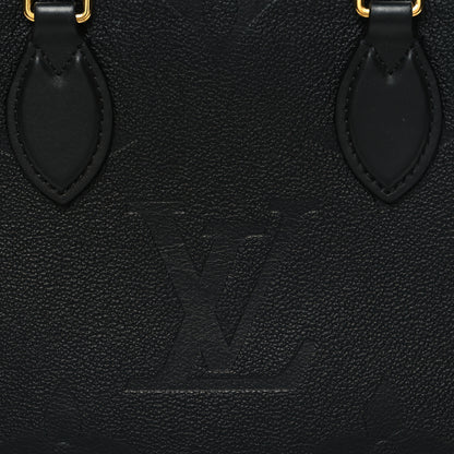 Louis Vuitton Empreinte Monogram Giant Onthego PM Black 7 of 9