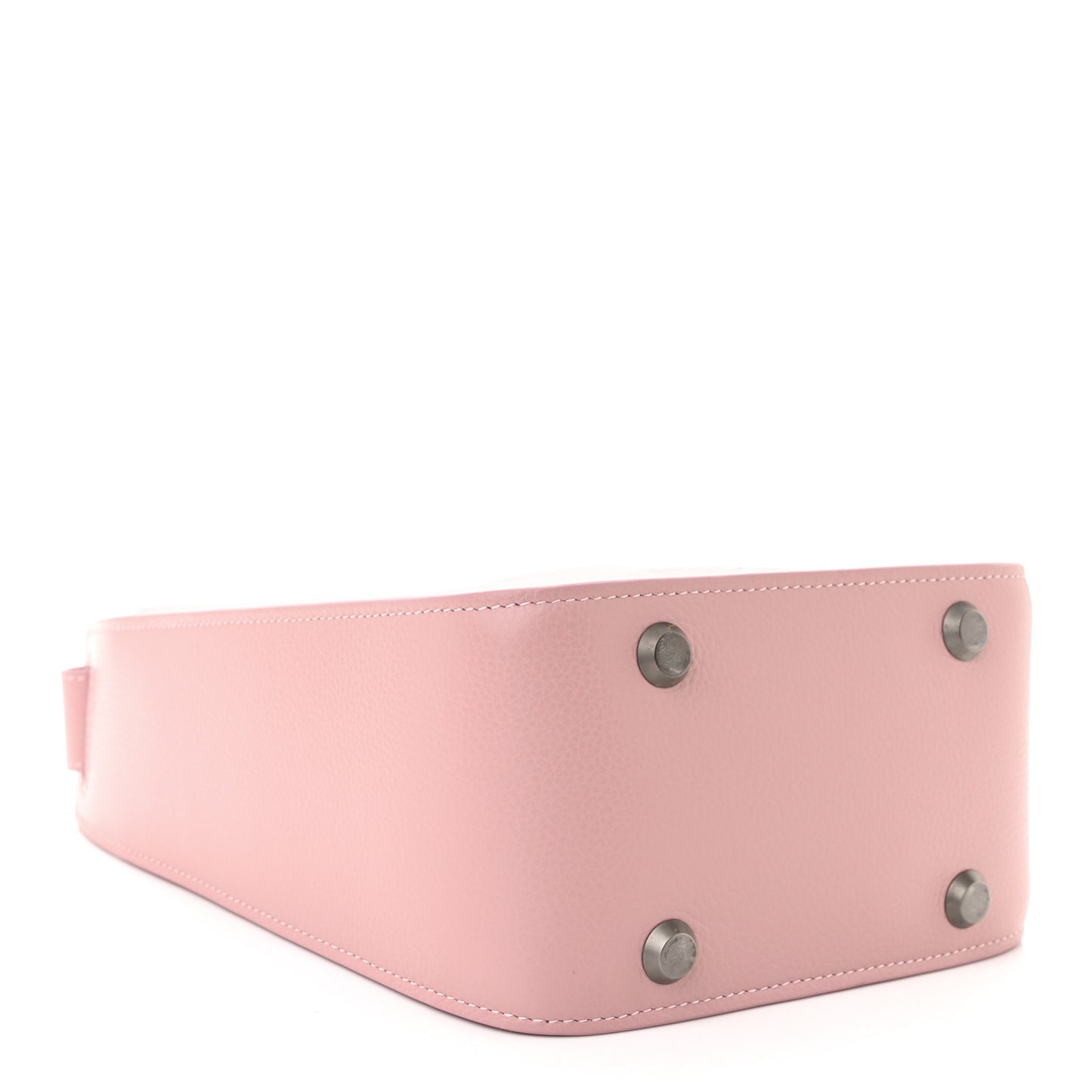 Calfskin Logo Embossed XS Tool 2.0 North-South Tote Powder Pink