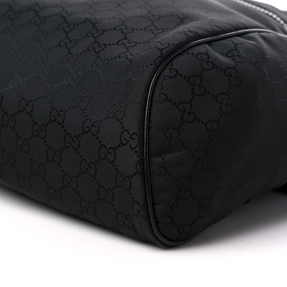 Gucci Nylon Monogram Slim Backpack Black 10 of 11