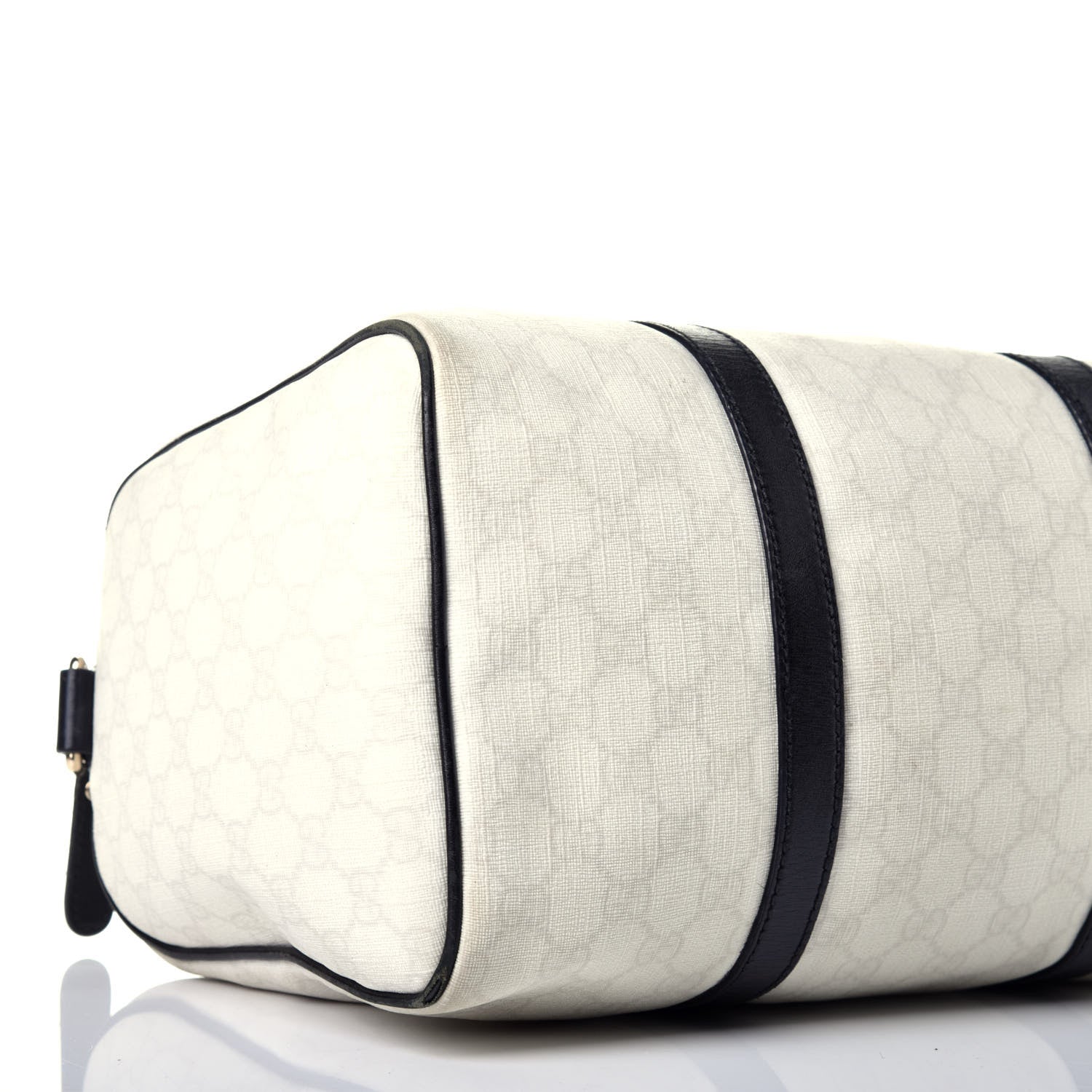 Gucci GG Plus Monogram Medium Joy Boston White Black 8 of 12