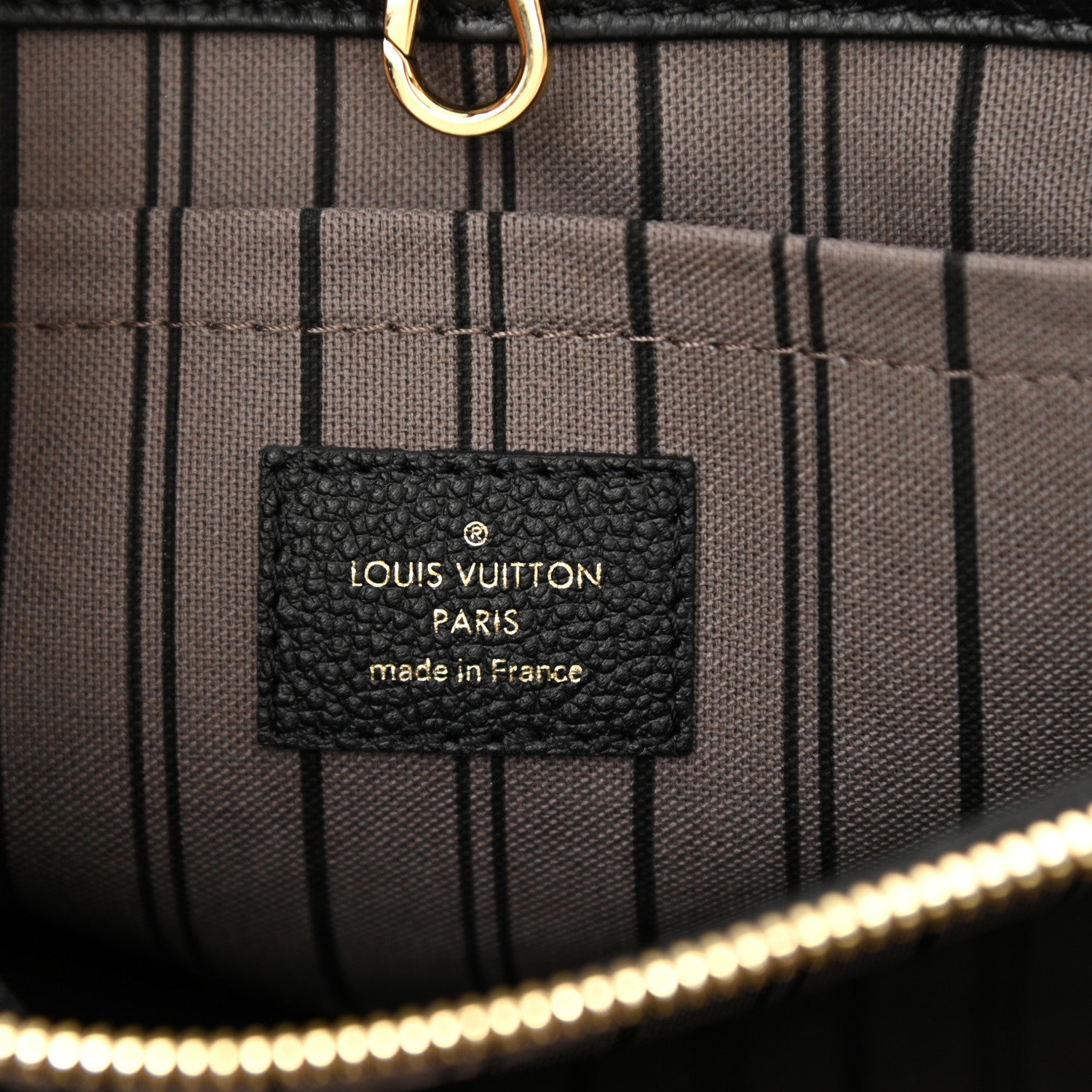 Louis Vuitton Empreinte Montaigne BB Black 6 of 9