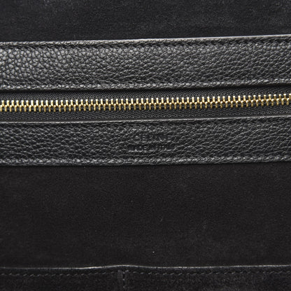 Celine Soft Grained Calfskin Small Belt Cabas Phantom Black 6 of 12