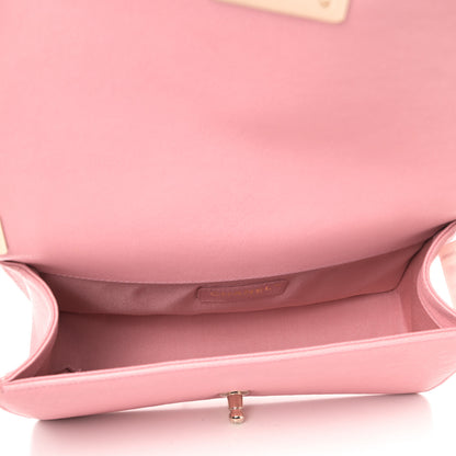 Chanel Caviar Quilted Medium Boy Flap Pink 7 of 22