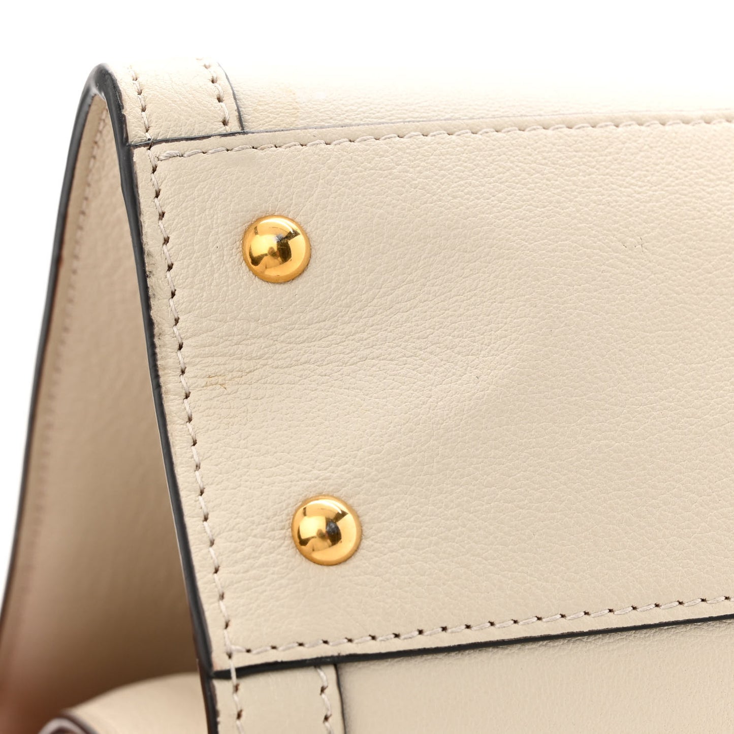 Wonka Grain Calfskin Small Diana Tote Bag Mystic White Orange Fluo
