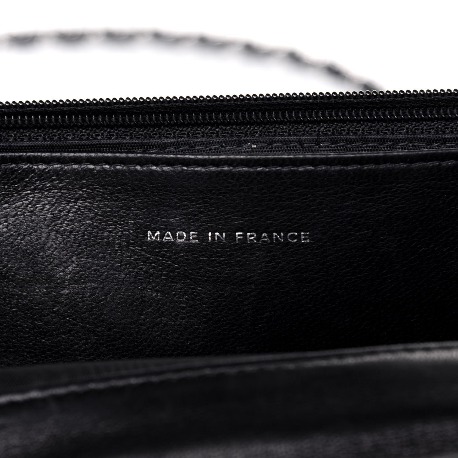 Chanel Caviar Timeless CC Wallet On Chain WOC Black 6 of 13