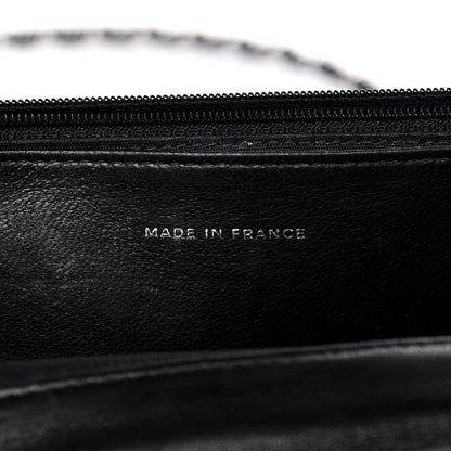 Chanel Caviar Timeless CC Wallet On Chain WOC Black 6 of 13