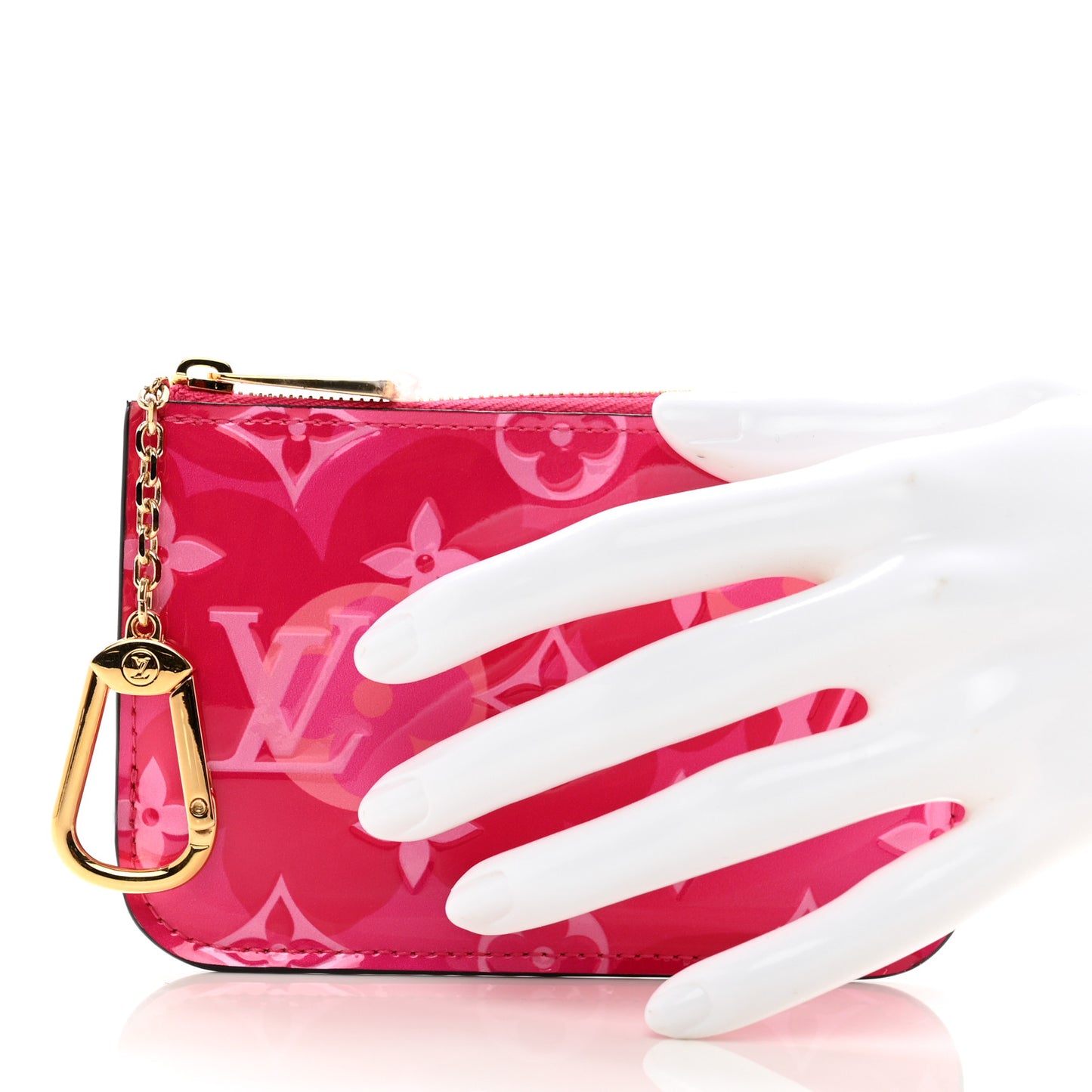 Vernis Valentine Key Pouch Fuchsia