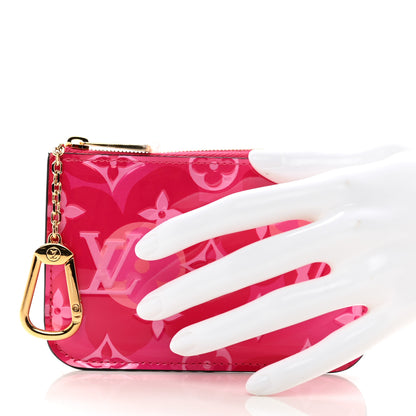 Louis Vuitton Vernis Valentine Key Pouch Fuchsia 2 of 7