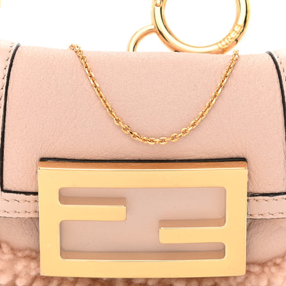 Fendi Lambskin Shearling Nano Baguette Maxi Handle Charm Soap 8 of 10