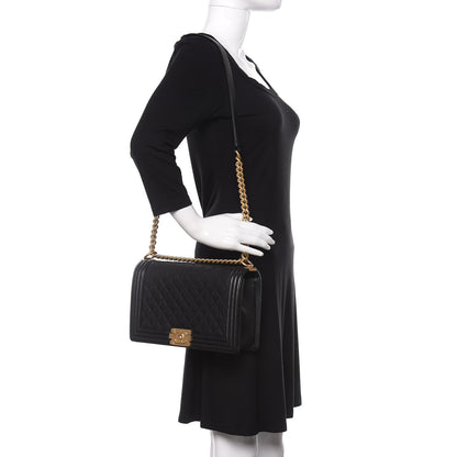 Chanel Caviar Quilted New Medium Boy Flap Black 2 of 11
